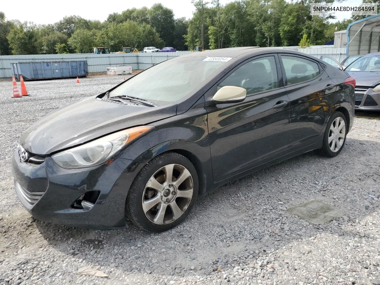 5NPDH4AE8DH284594 2013 Hyundai Elantra Gls