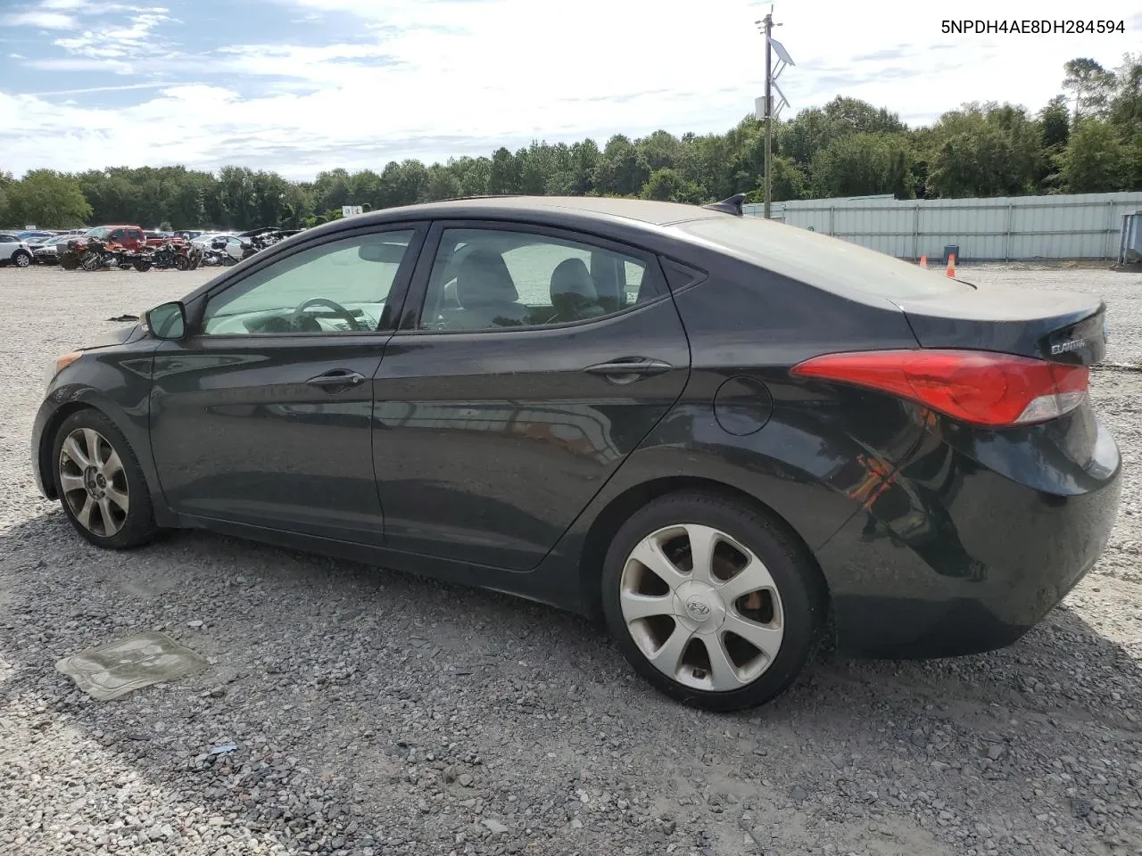 2013 Hyundai Elantra Gls VIN: 5NPDH4AE8DH284594 Lot: 70560054