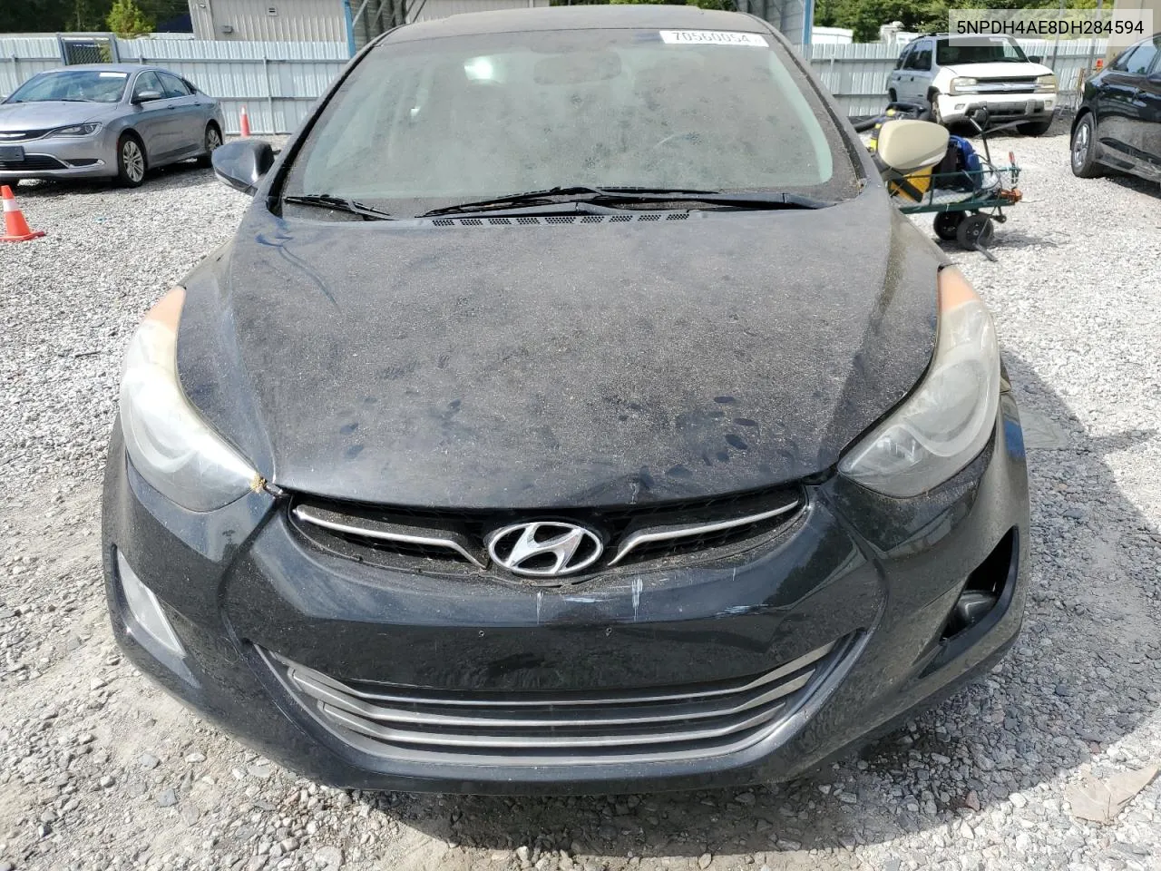 5NPDH4AE8DH284594 2013 Hyundai Elantra Gls