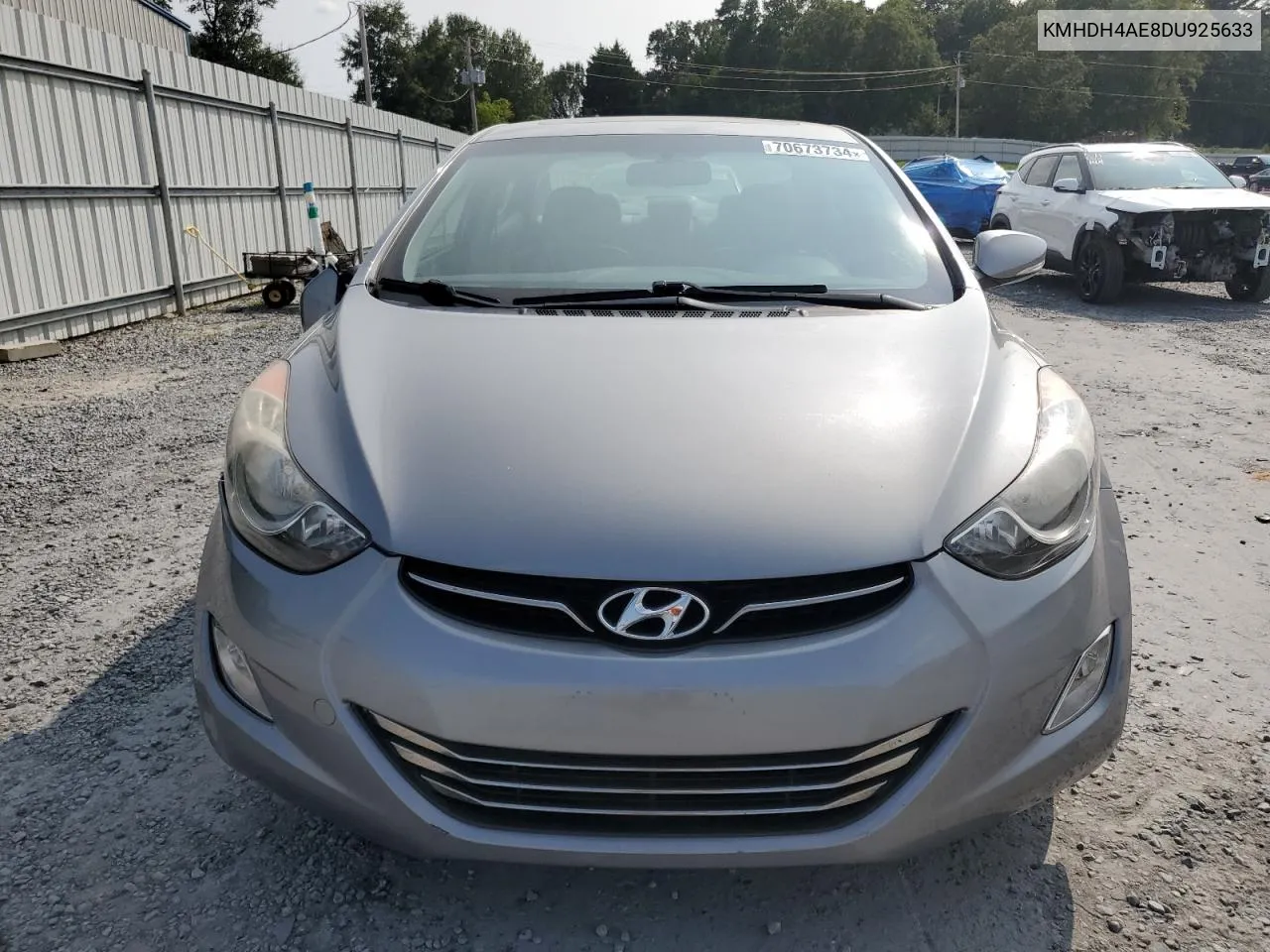 KMHDH4AE8DU925633 2013 Hyundai Elantra Gls