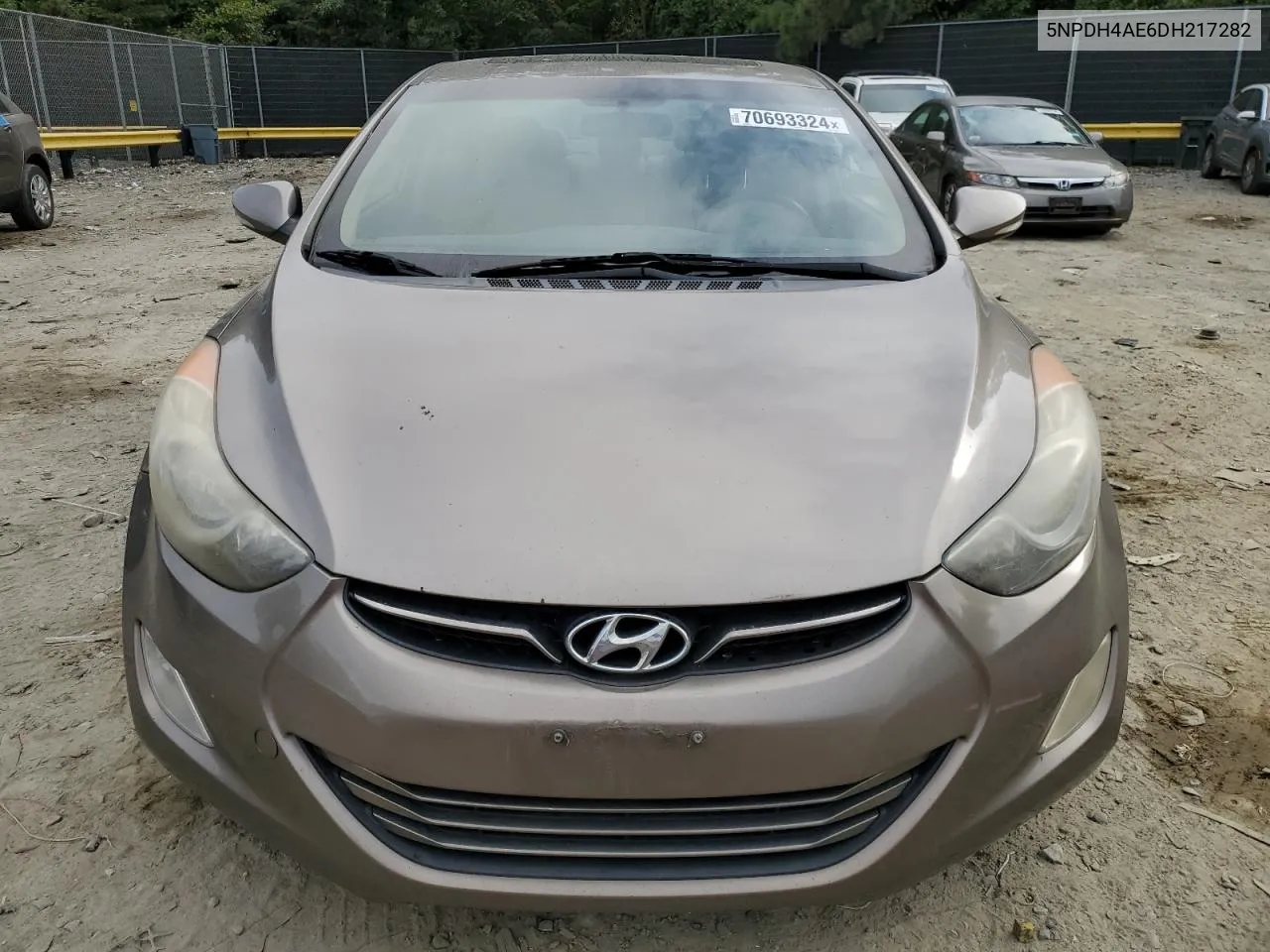 2013 Hyundai Elantra Gls VIN: 5NPDH4AE6DH217282 Lot: 70693324