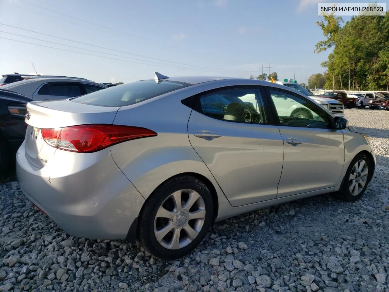 2013 Hyundai Elantra Gls VIN: 5NPDH4AE4DH268523 Lot: 70757544