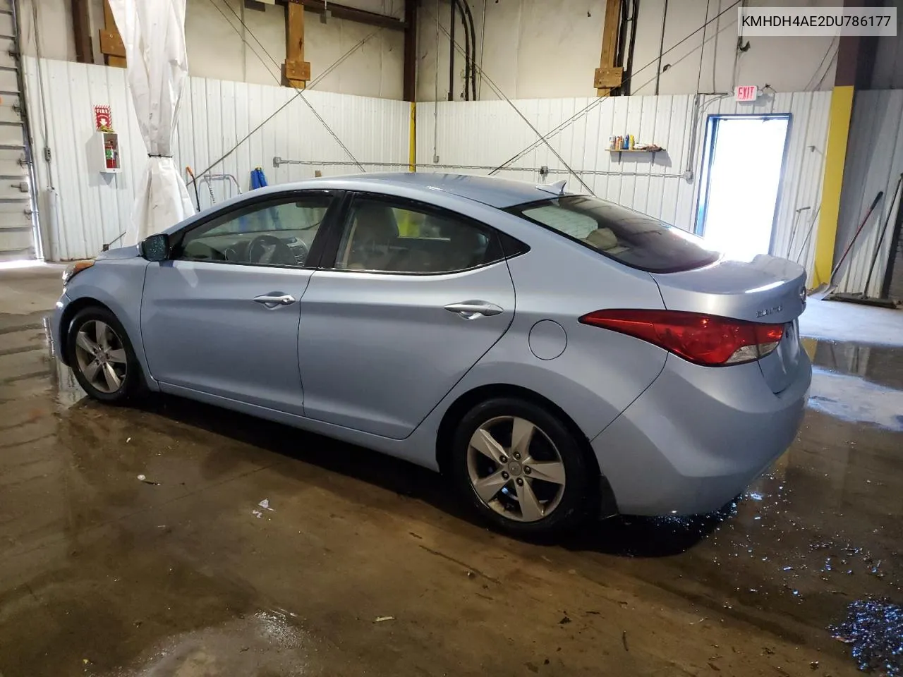 2013 Hyundai Elantra Gls VIN: KMHDH4AE2DU786177 Lot: 70758484