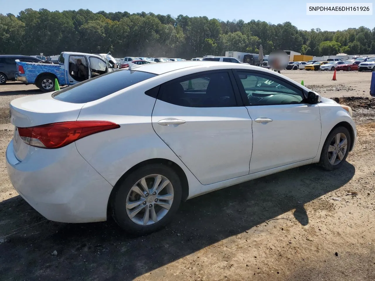 2013 Hyundai Elantra Gls VIN: 5NPDH4AE6DH161926 Lot: 70768214