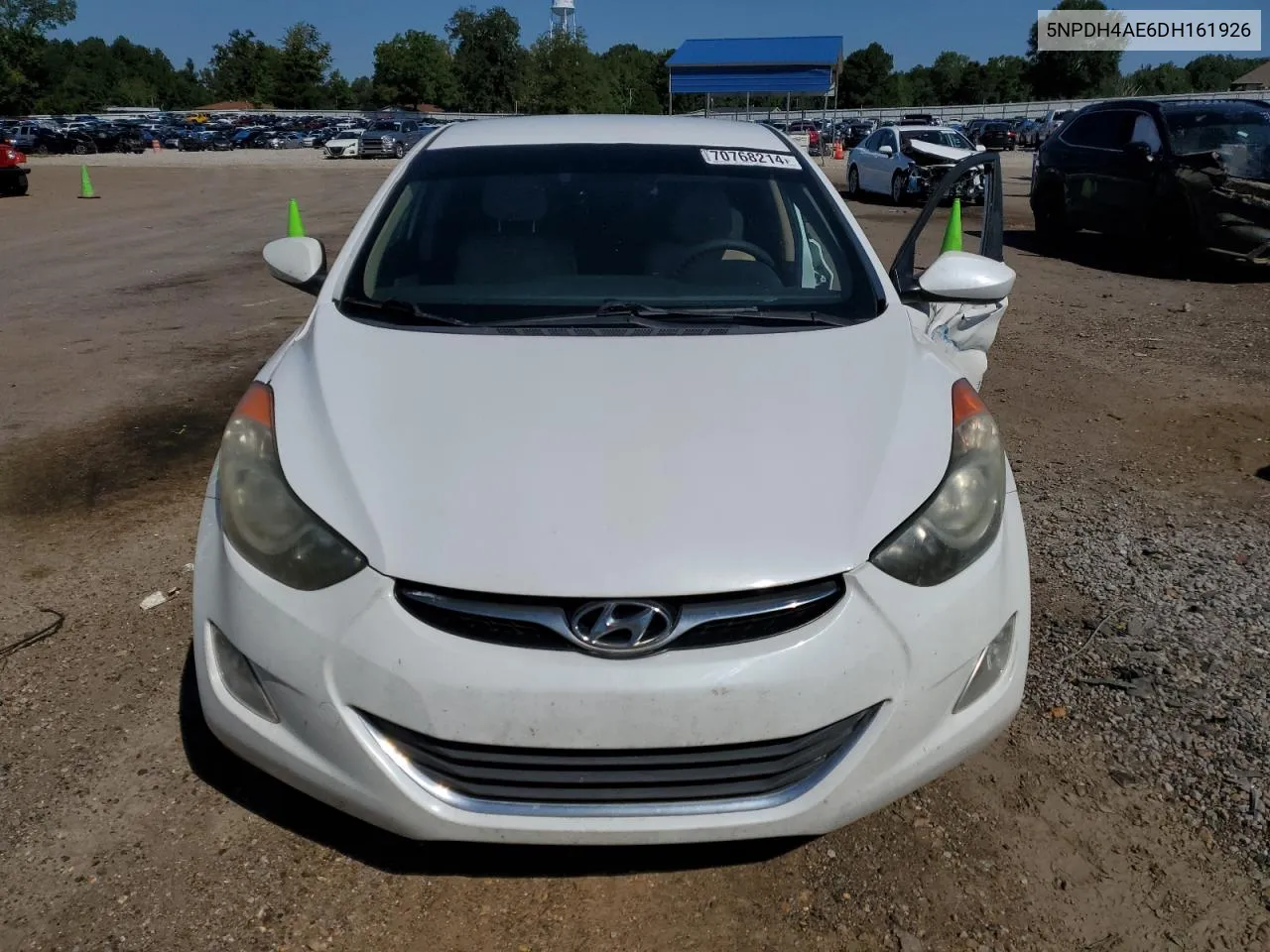 2013 Hyundai Elantra Gls VIN: 5NPDH4AE6DH161926 Lot: 70768214