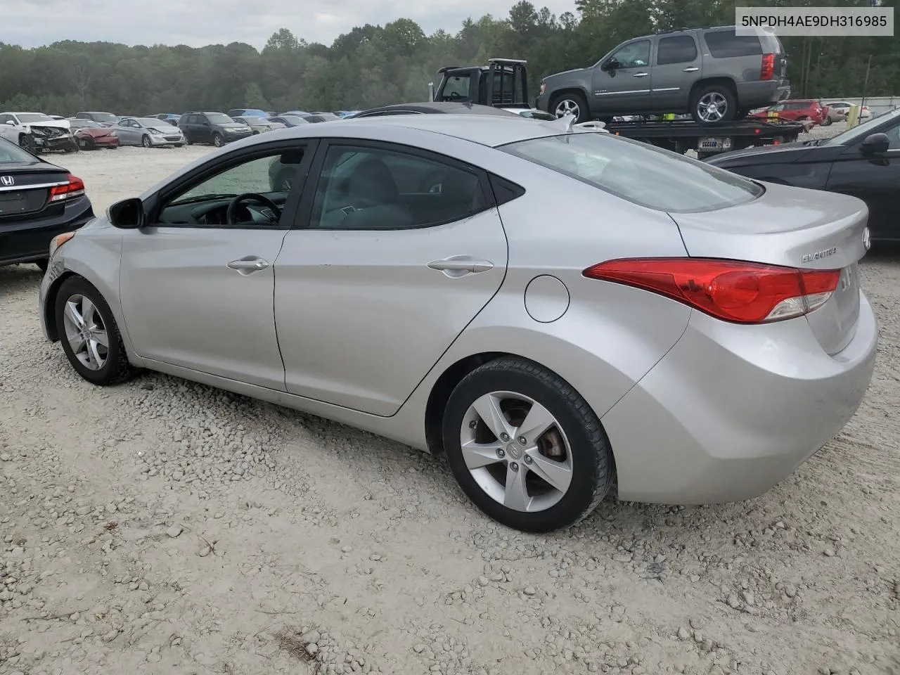 2013 Hyundai Elantra Gls VIN: 5NPDH4AE9DH316985 Lot: 70778944