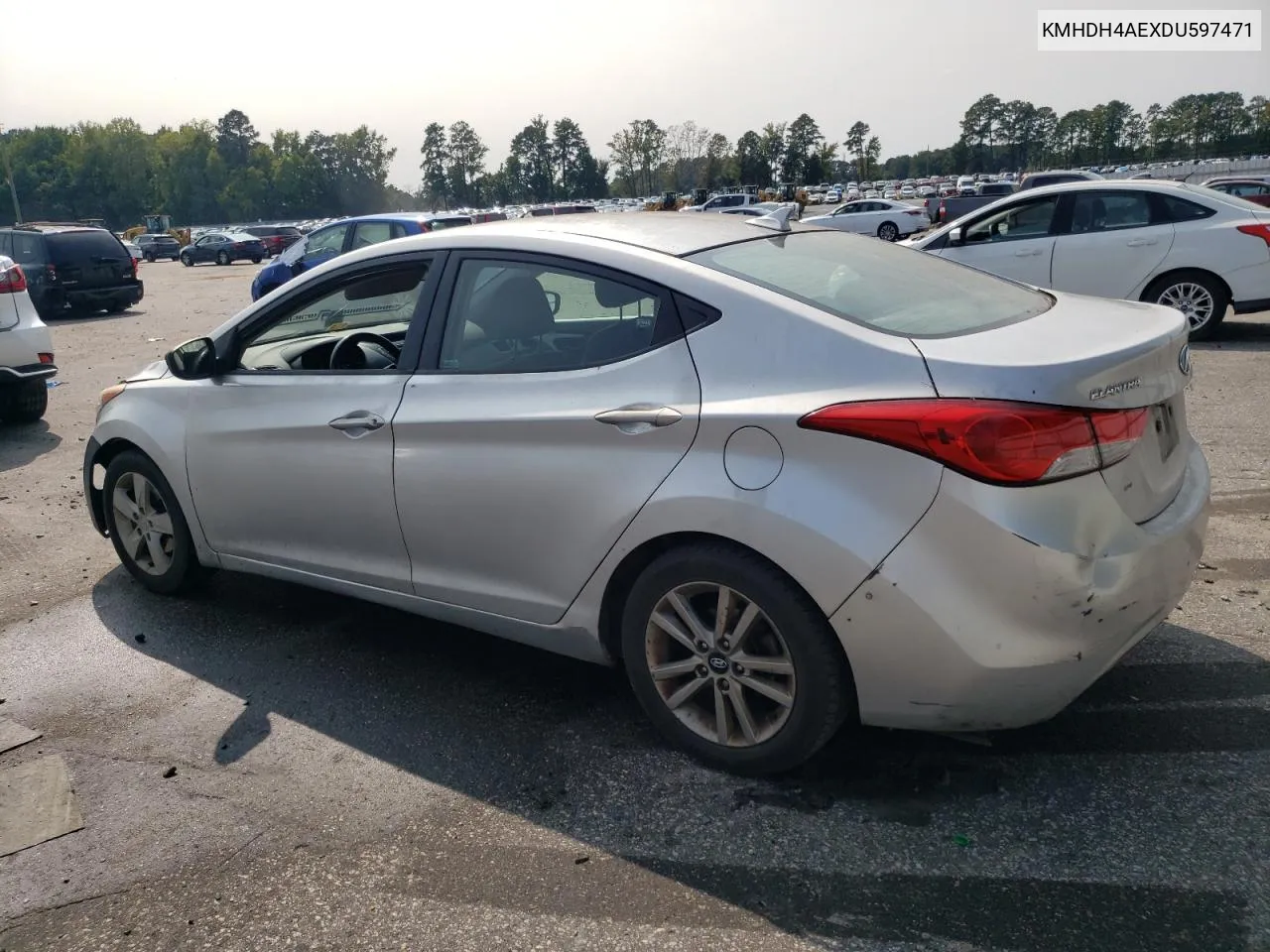 2013 Hyundai Elantra Gls VIN: KMHDH4AEXDU597471 Lot: 70795814