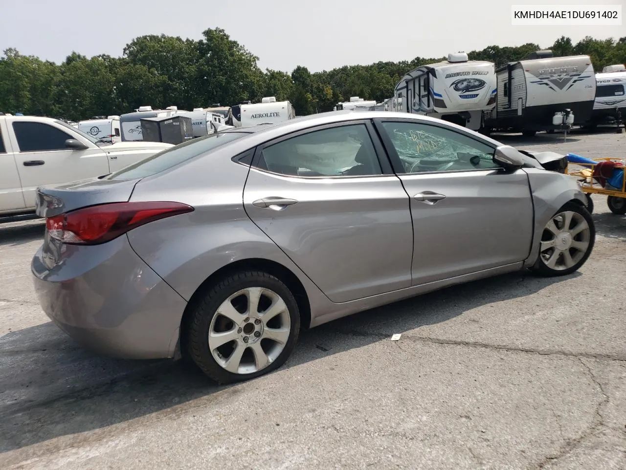 2013 Hyundai Elantra Gls VIN: KMHDH4AE1DU691402 Lot: 70805184