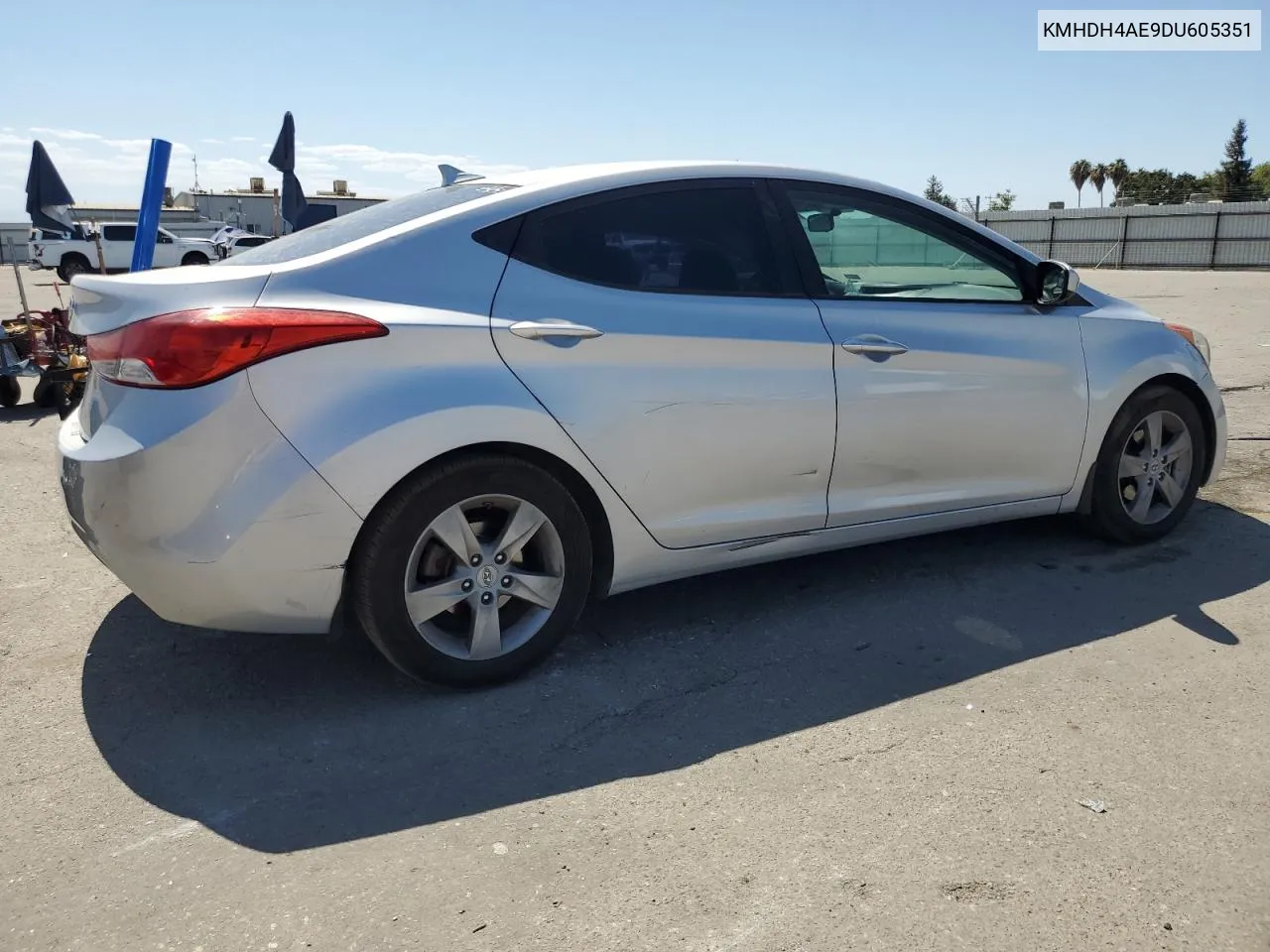 KMHDH4AE9DU605351 2013 Hyundai Elantra Gls