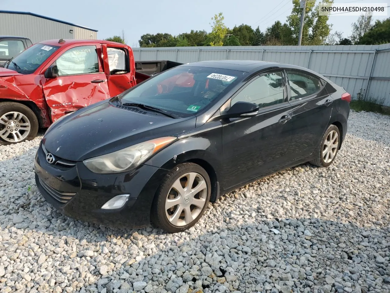 5NPDH4AE5DH210498 2013 Hyundai Elantra Gls