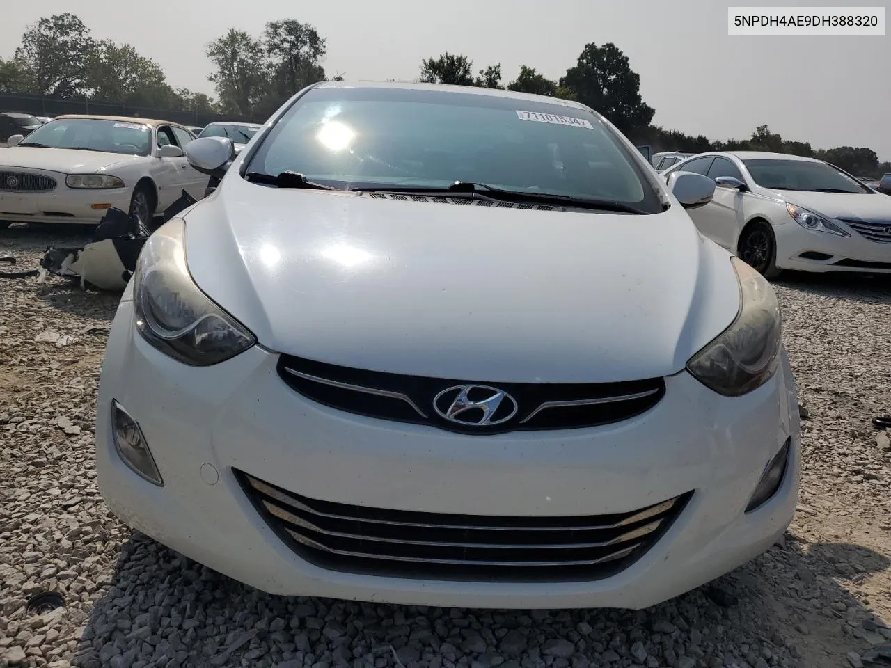 5NPDH4AE9DH388320 2013 Hyundai Elantra Gls