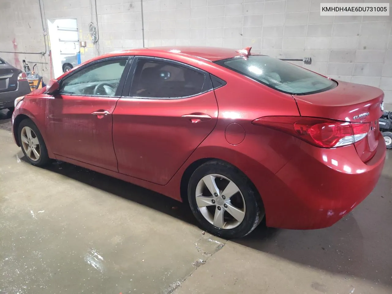 2013 Hyundai Elantra Gls VIN: KMHDH4AE6DU731005 Lot: 71104264