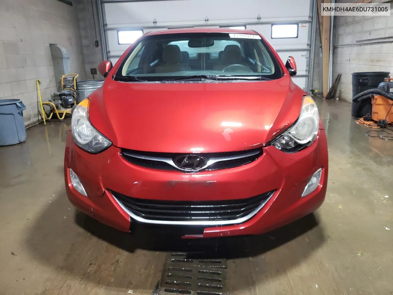 2013 Hyundai Elantra Gls VIN: KMHDH4AE6DU731005 Lot: 71104264