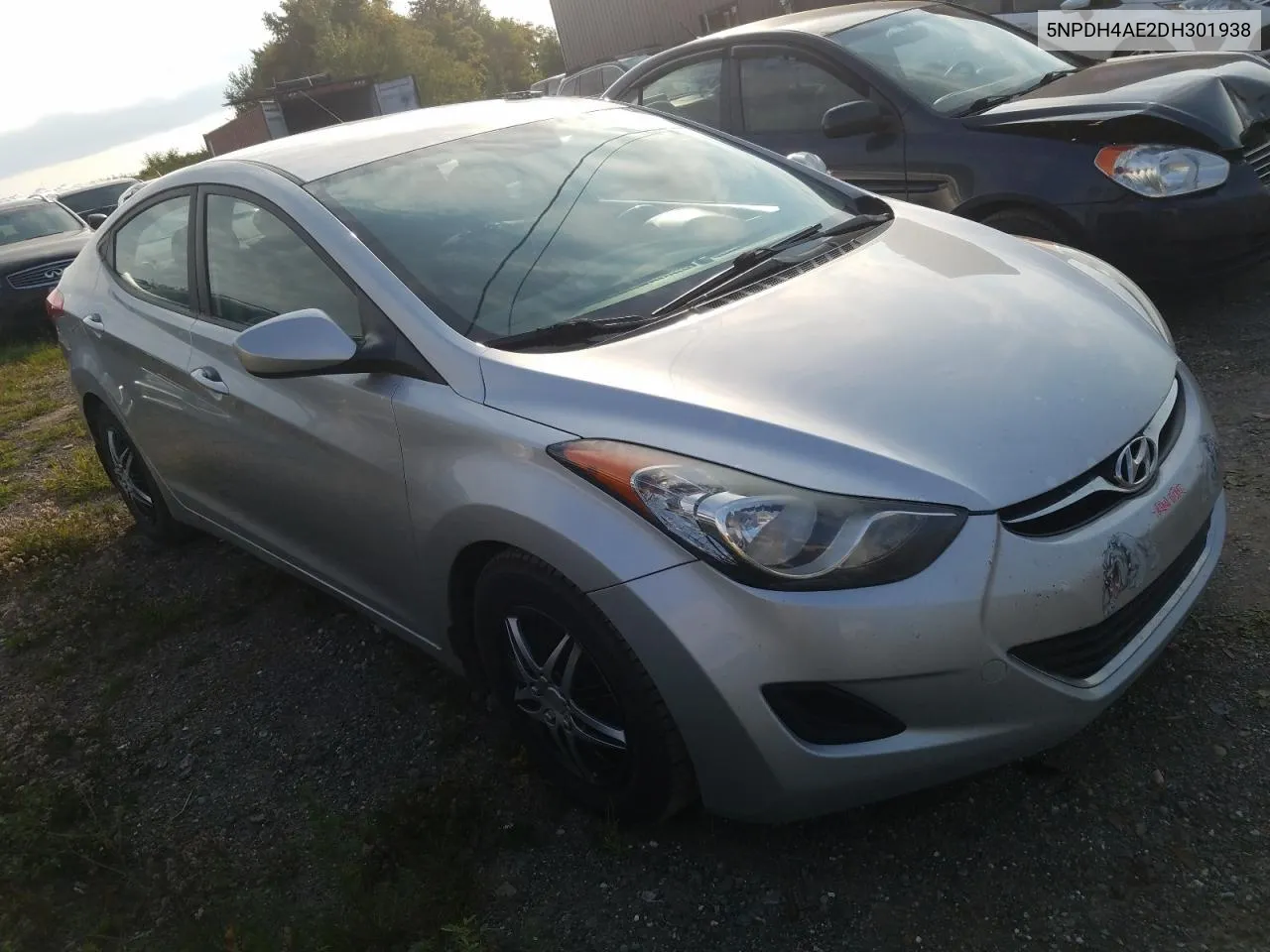 2013 Hyundai Elantra Gls VIN: 5NPDH4AE2DH301938 Lot: 71170734