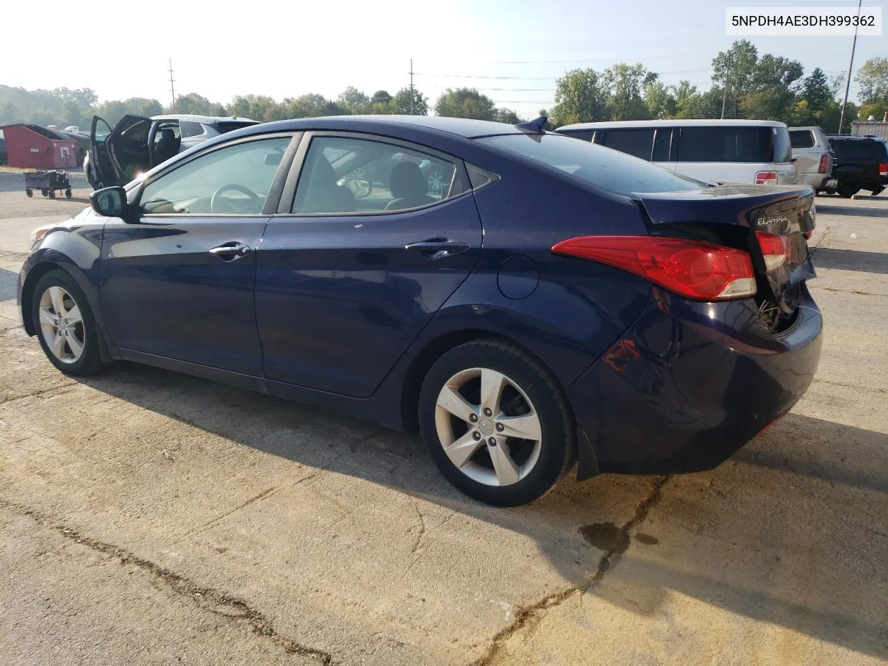 2013 Hyundai Elantra Gls VIN: 5NPDH4AE3DH399362 Lot: 71244494