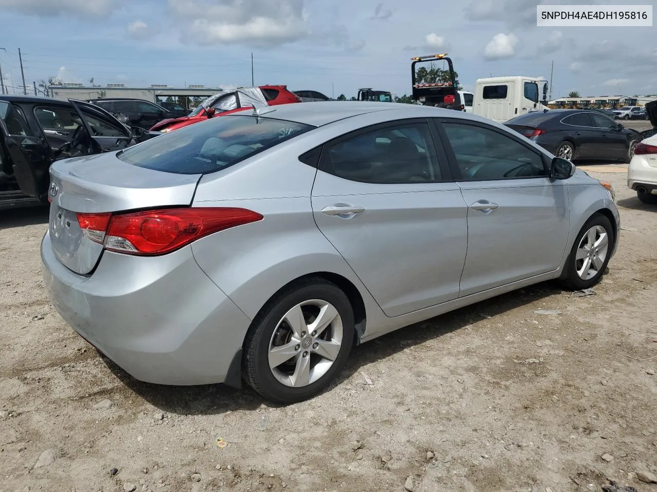 5NPDH4AE4DH195816 2013 Hyundai Elantra Gls