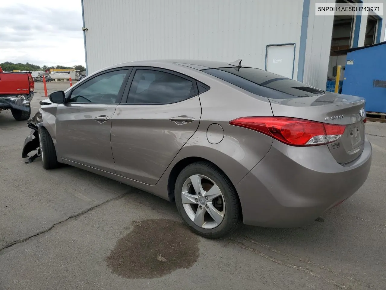 2013 Hyundai Elantra Gls VIN: 5NPDH4AE5DH243971 Lot: 71272624