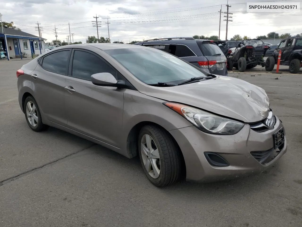 2013 Hyundai Elantra Gls VIN: 5NPDH4AE5DH243971 Lot: 71272624