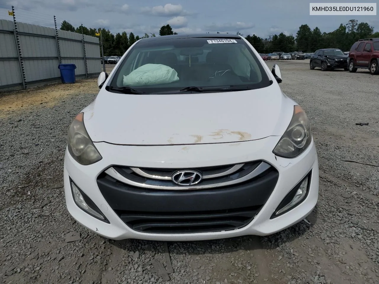 2013 Hyundai Elantra Gt VIN: KMHD35LE0DU121960 Lot: 71340194