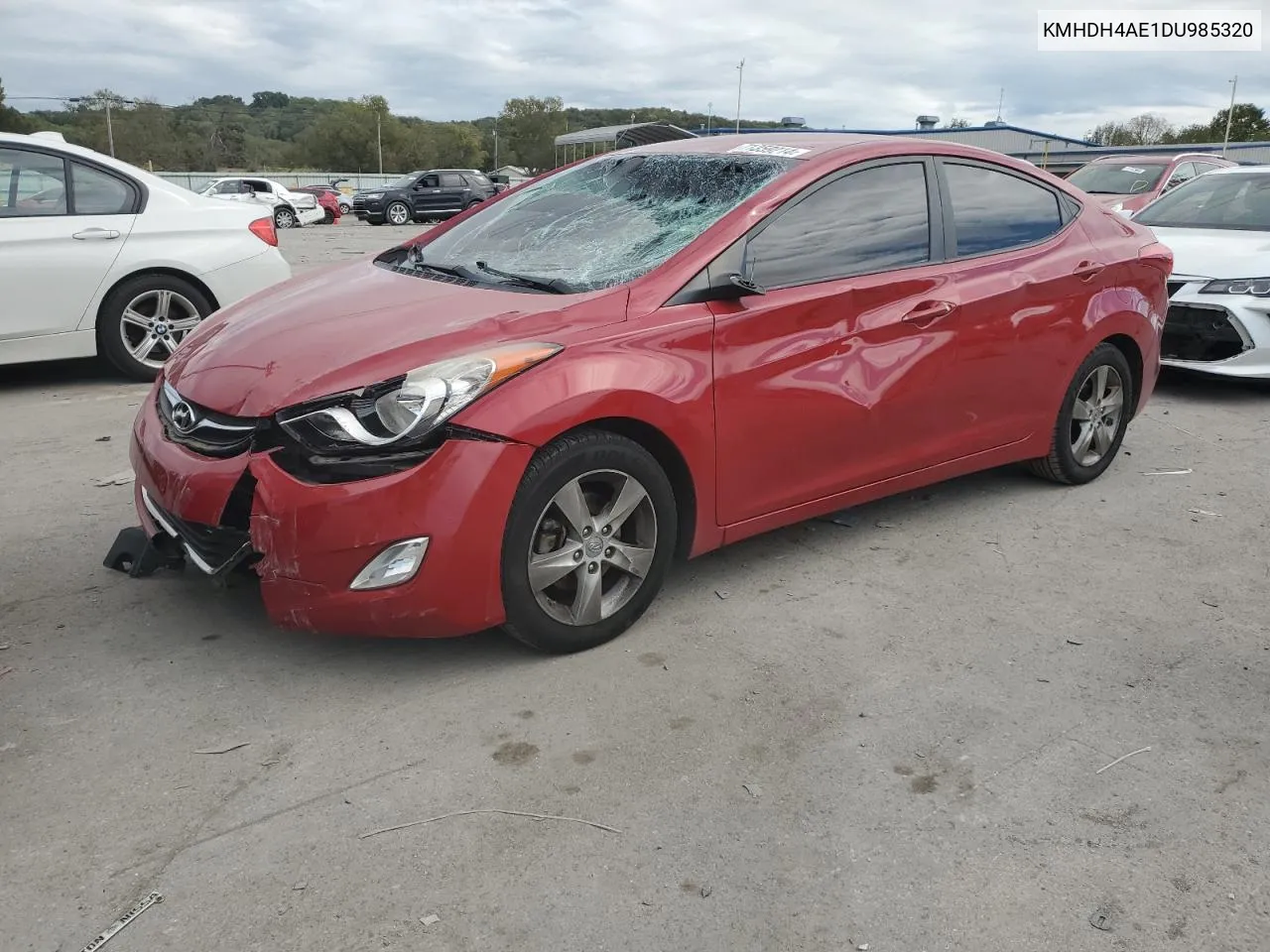 2013 Hyundai Elantra Gls VIN: KMHDH4AE1DU985320 Lot: 71359214