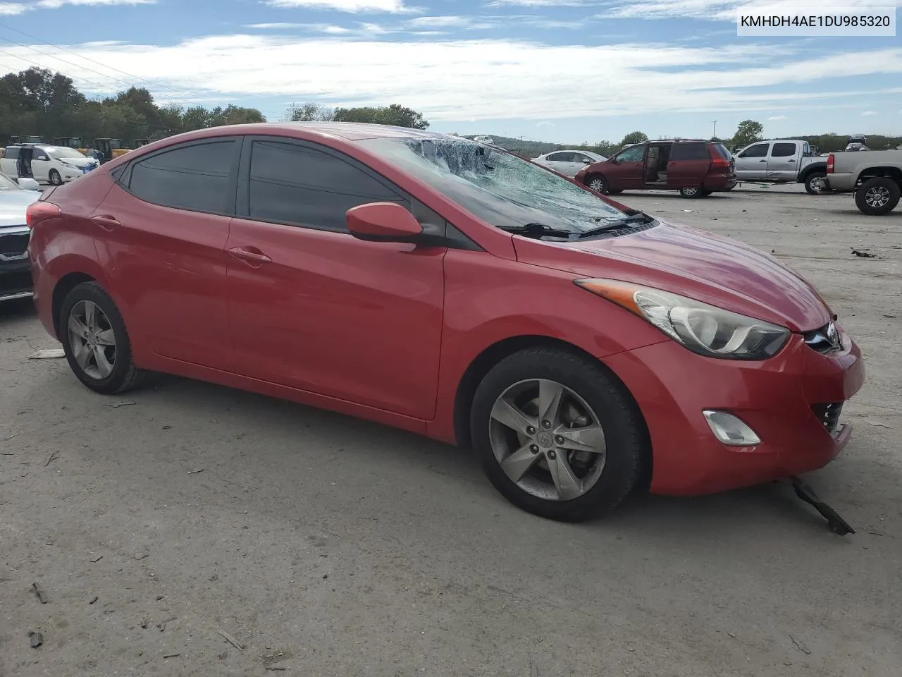 KMHDH4AE1DU985320 2013 Hyundai Elantra Gls