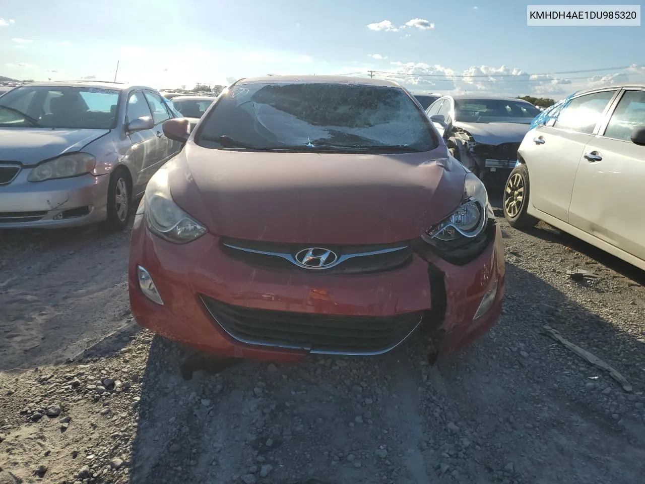 2013 Hyundai Elantra Gls VIN: KMHDH4AE1DU985320 Lot: 71359214