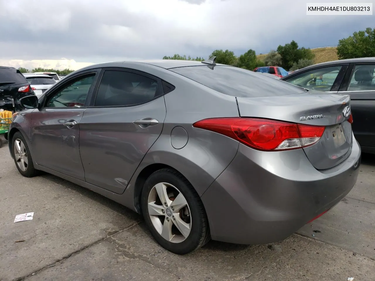 2013 Hyundai Elantra Gls VIN: KMHDH4AE1DU803213 Lot: 71399274