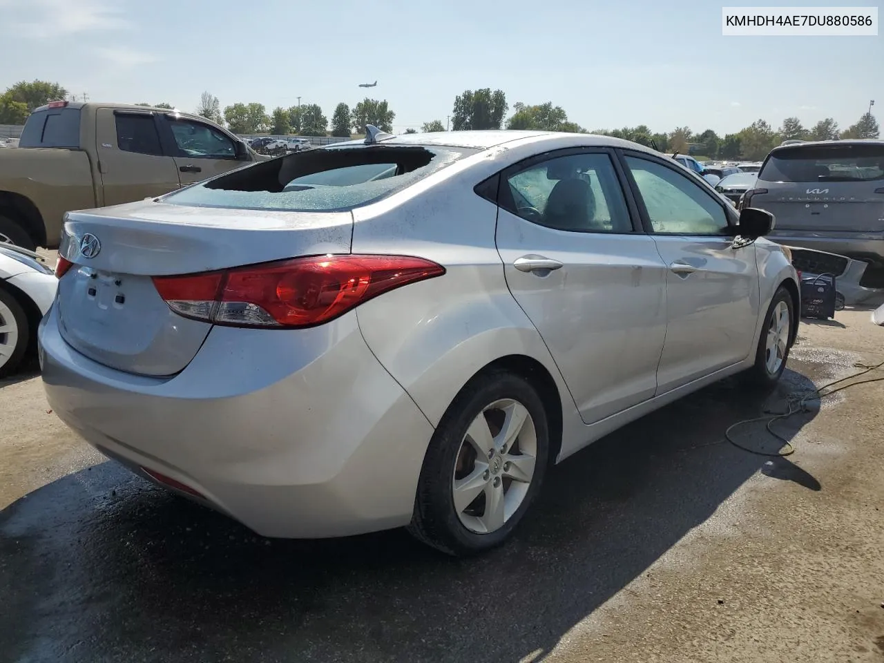 2013 Hyundai Elantra Gls VIN: KMHDH4AE7DU880586 Lot: 71429594