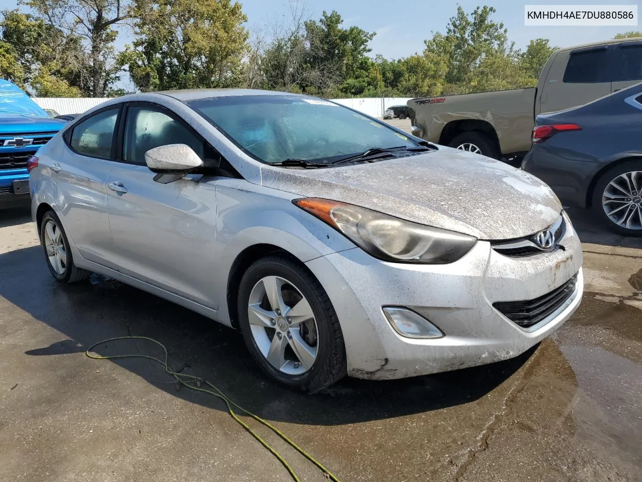 2013 Hyundai Elantra Gls VIN: KMHDH4AE7DU880586 Lot: 71429594