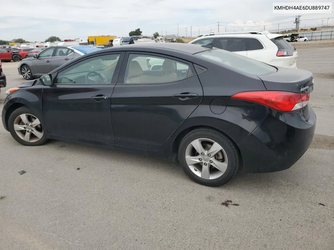 2013 Hyundai Elantra Gls VIN: KMHDH4AE6DU889747 Lot: 71429664