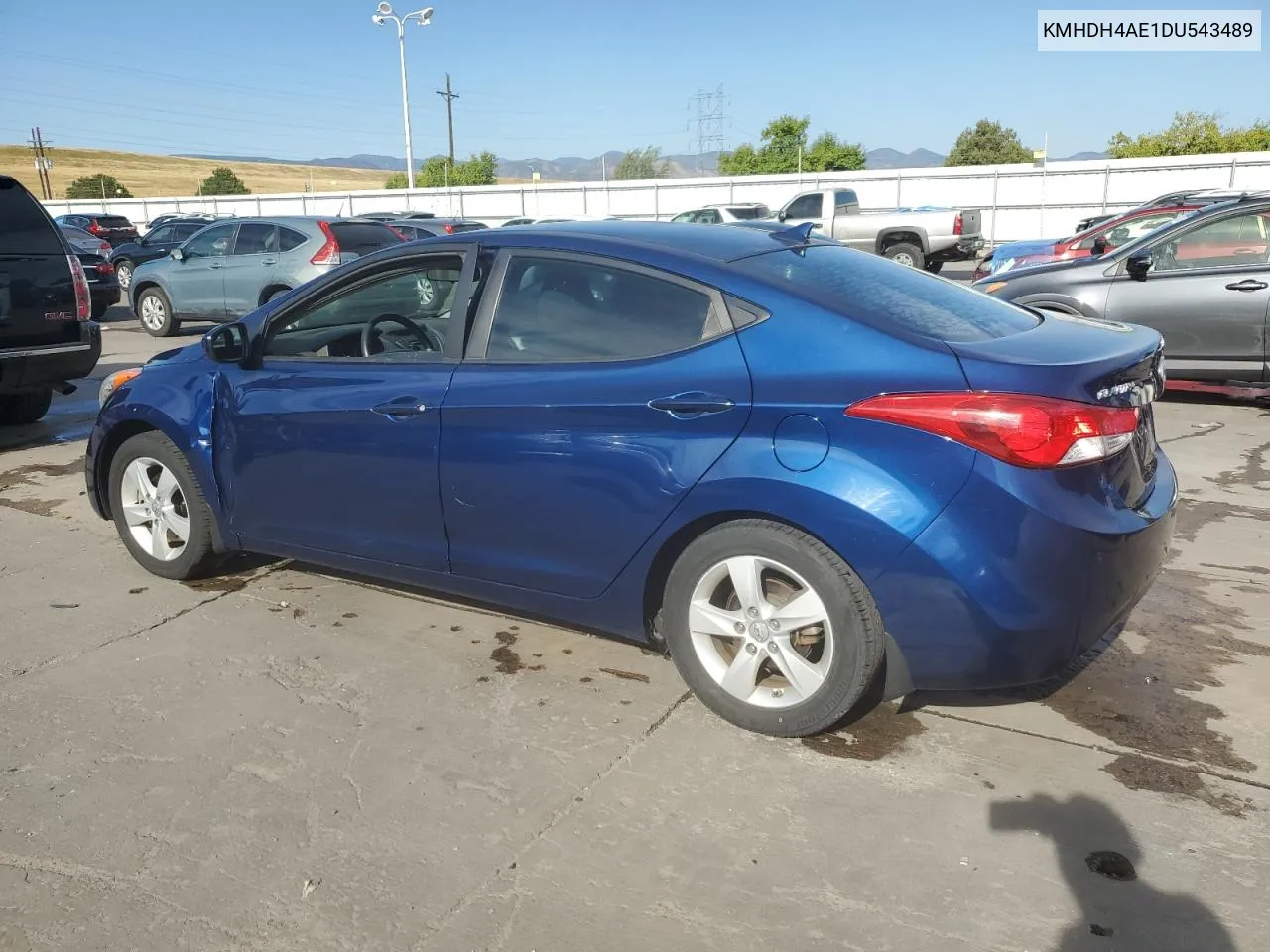 2013 Hyundai Elantra Gls VIN: KMHDH4AE1DU543489 Lot: 71446994