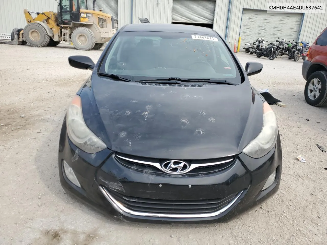 2013 Hyundai Elantra Gls VIN: KMHDH4AE4DU637642 Lot: 71461874