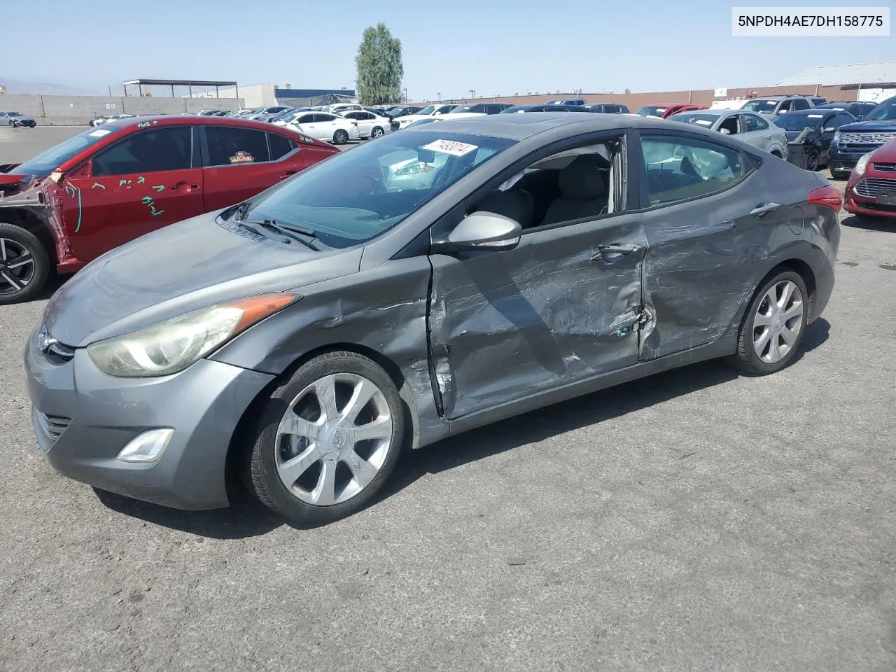 2013 Hyundai Elantra Gls VIN: 5NPDH4AE7DH158775 Lot: 71493014