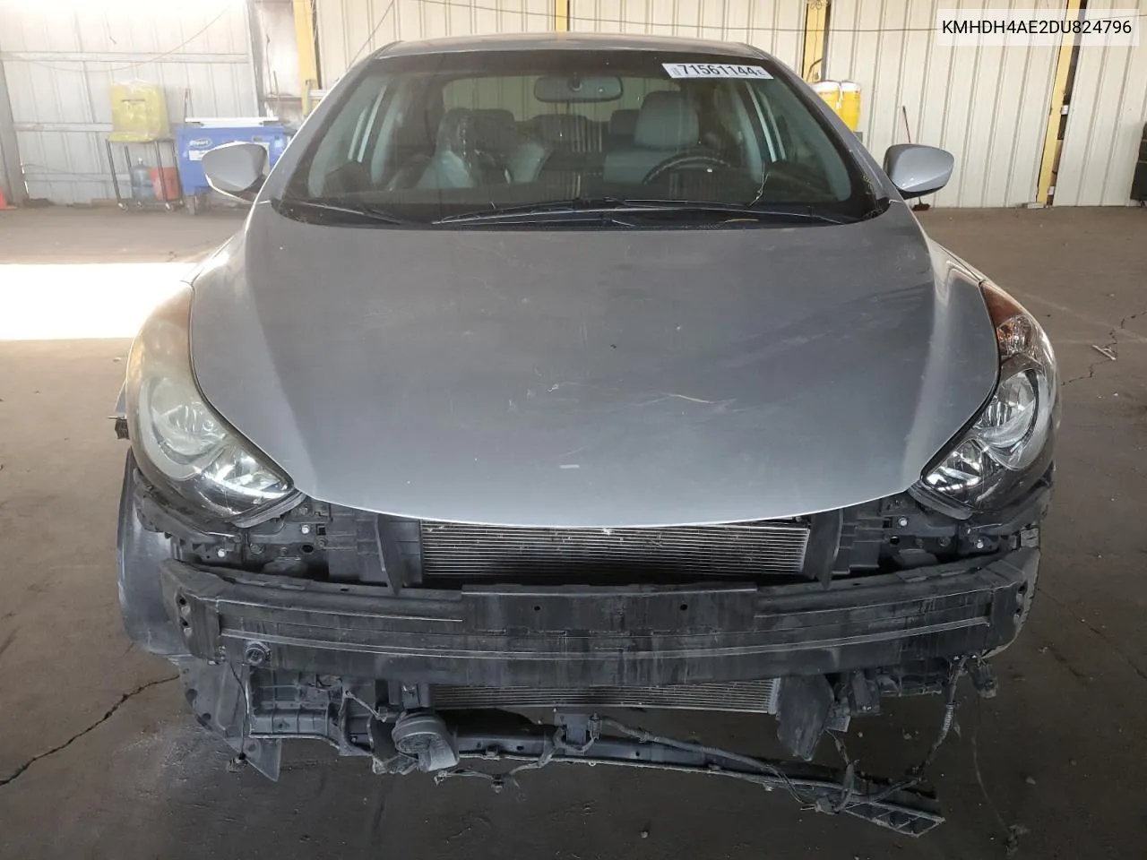 KMHDH4AE2DU824796 2013 Hyundai Elantra Gls