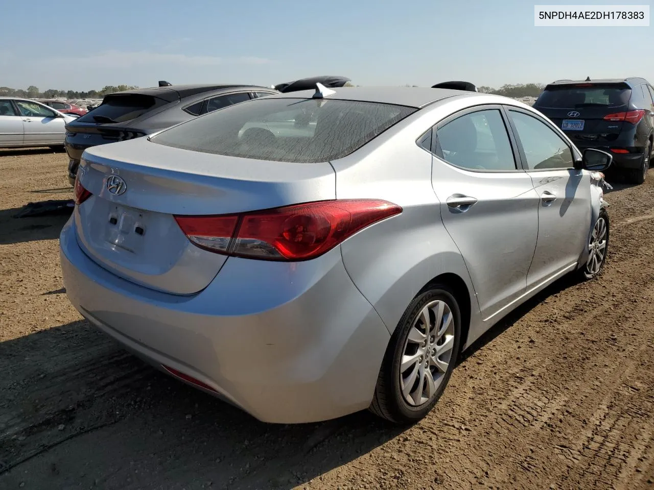 5NPDH4AE2DH178383 2013 Hyundai Elantra Gls