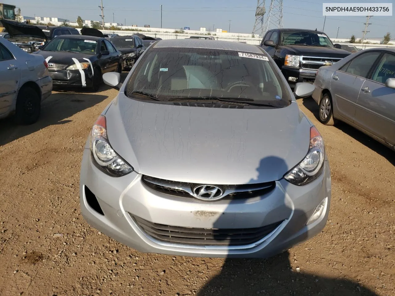 5NPDH4AE9DH433756 2013 Hyundai Elantra Gls