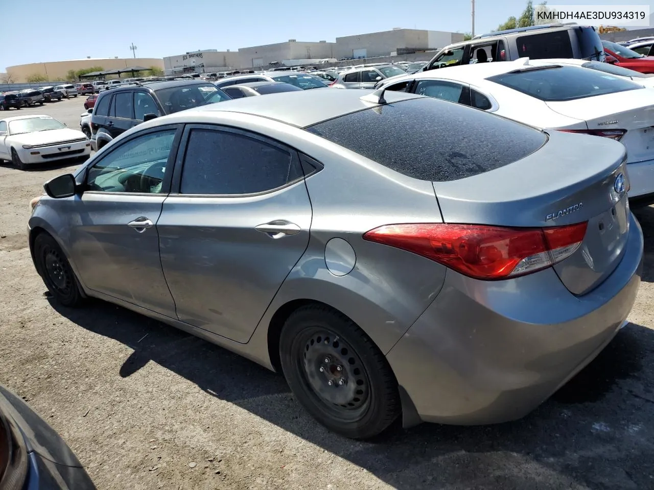 KMHDH4AE3DU934319 2013 Hyundai Elantra Gls