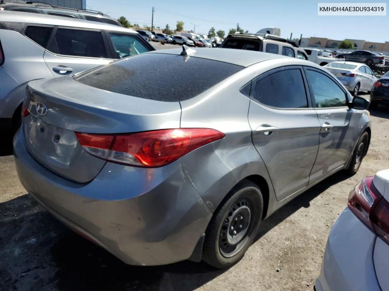 KMHDH4AE3DU934319 2013 Hyundai Elantra Gls