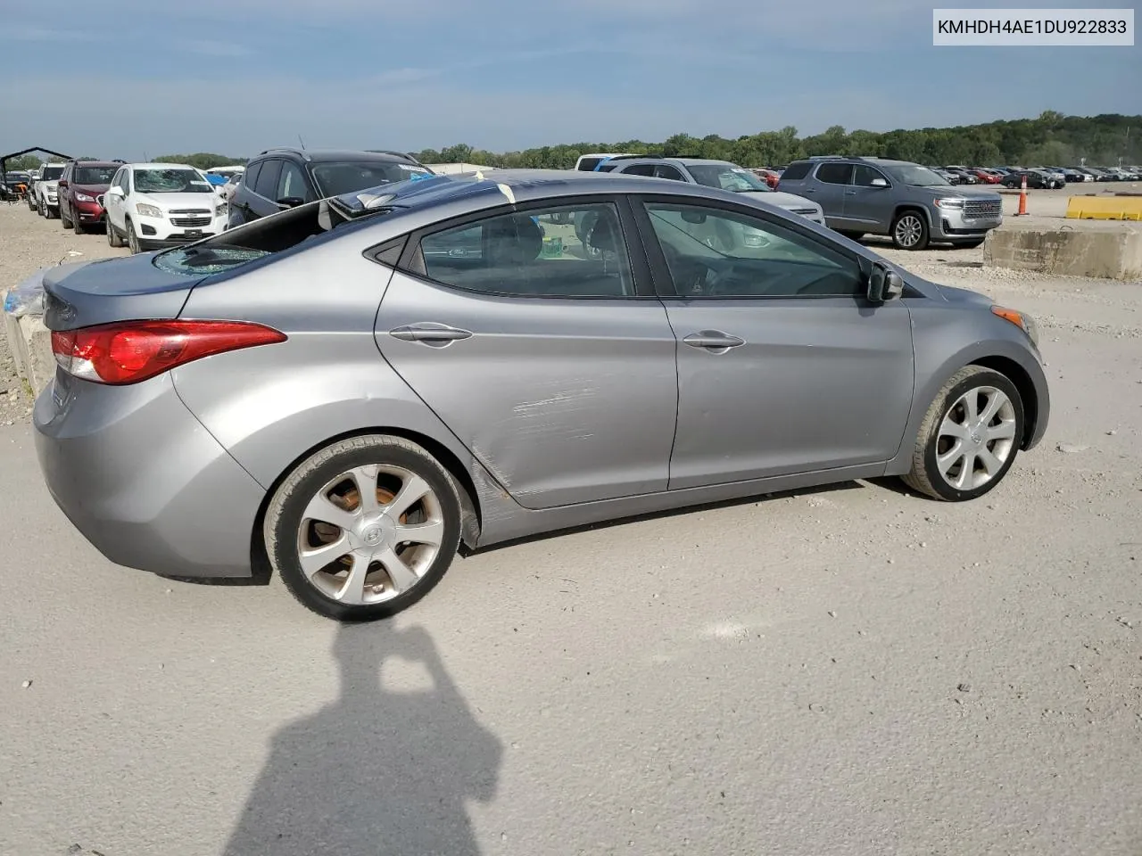 KMHDH4AE1DU922833 2013 Hyundai Elantra Gls