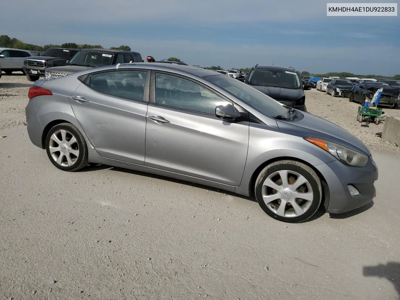 2013 Hyundai Elantra Gls VIN: KMHDH4AE1DU922833 Lot: 71621764