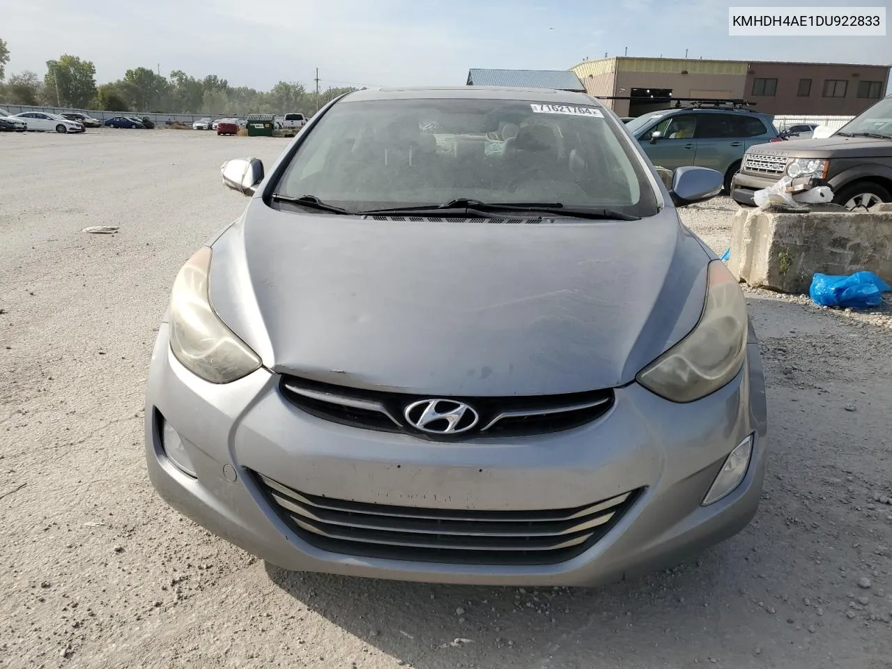 KMHDH4AE1DU922833 2013 Hyundai Elantra Gls