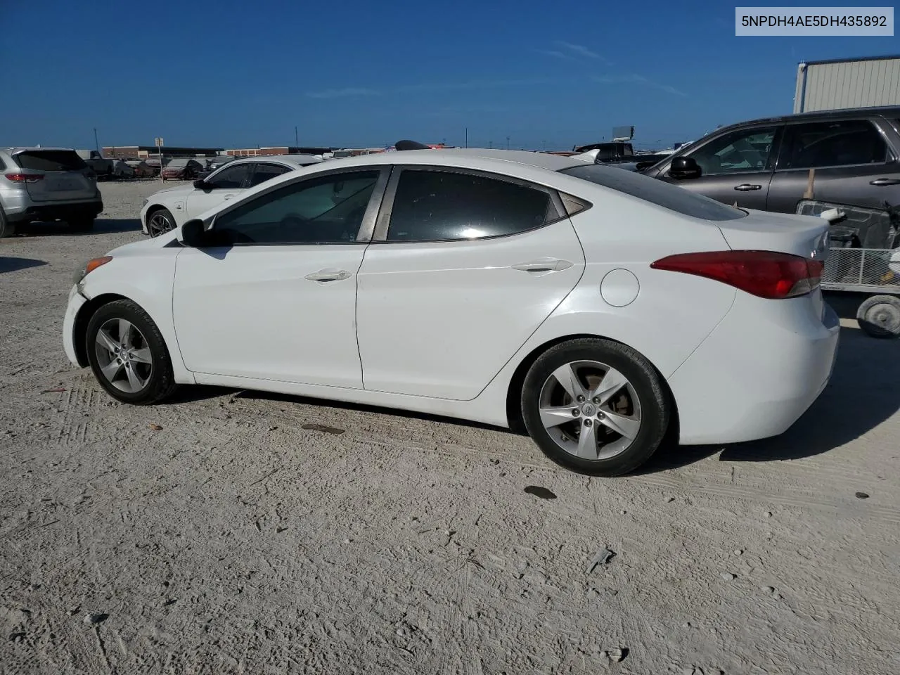 2013 Hyundai Elantra Gls VIN: 5NPDH4AE5DH435892 Lot: 71647674