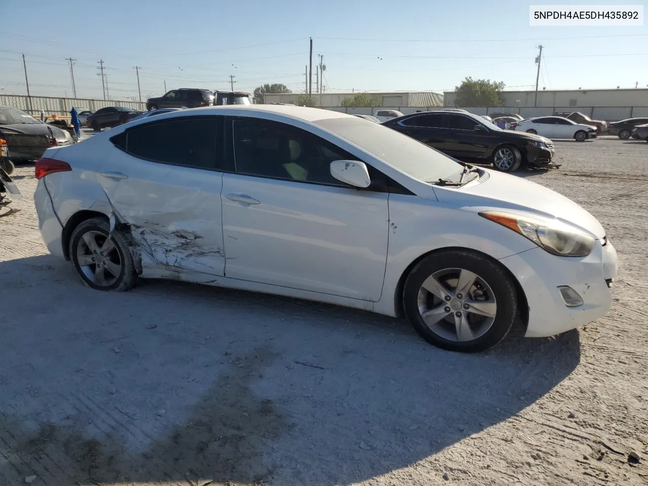 5NPDH4AE5DH435892 2013 Hyundai Elantra Gls