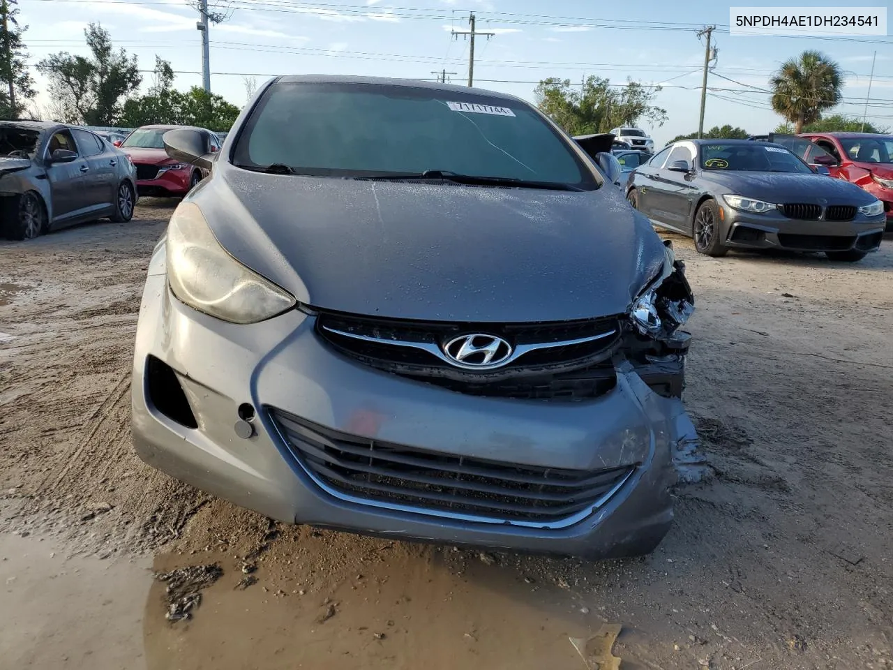 2013 Hyundai Elantra Gls VIN: 5NPDH4AE1DH234541 Lot: 71717744