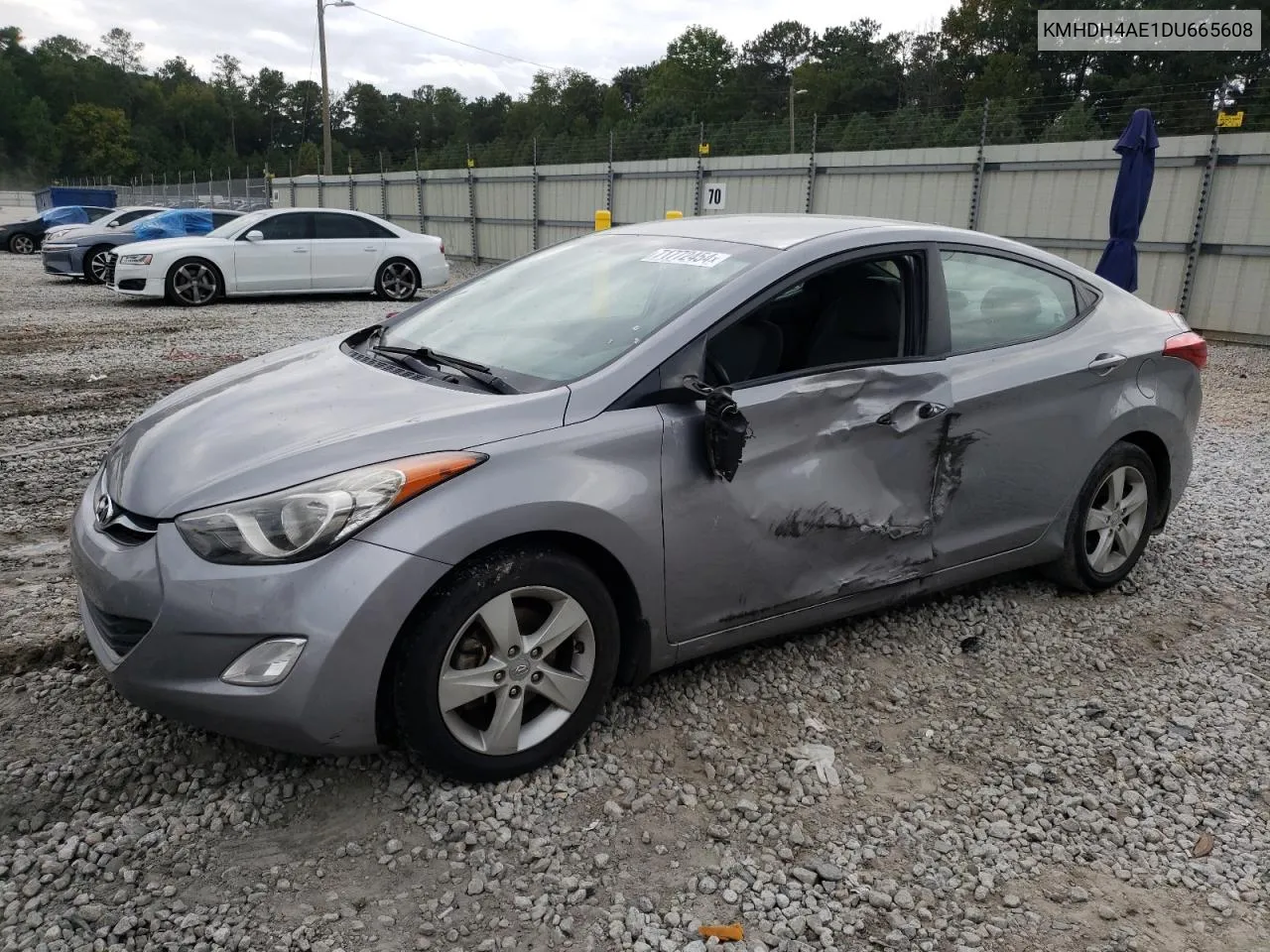 2013 Hyundai Elantra Gls VIN: KMHDH4AE1DU665608 Lot: 71772454