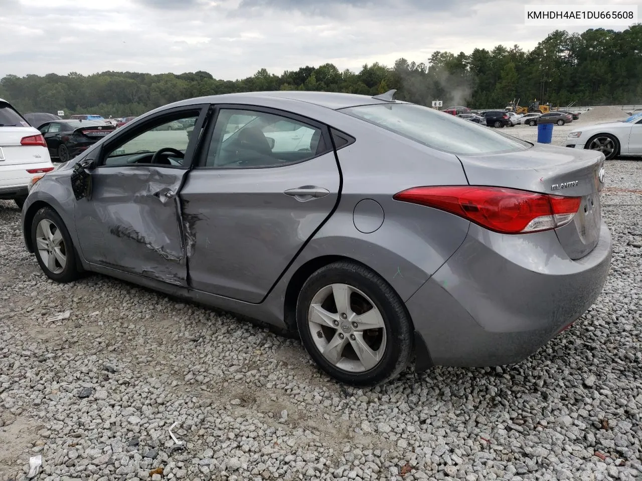 2013 Hyundai Elantra Gls VIN: KMHDH4AE1DU665608 Lot: 71772454