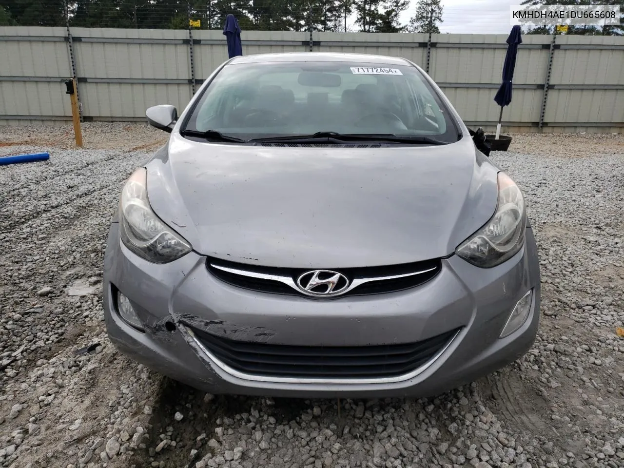 KMHDH4AE1DU665608 2013 Hyundai Elantra Gls