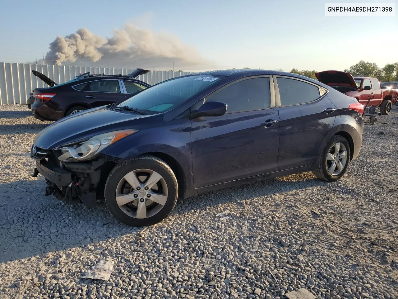 2013 Hyundai Elantra Gls VIN: 5NPDH4AE9DH271398 Lot: 71821984