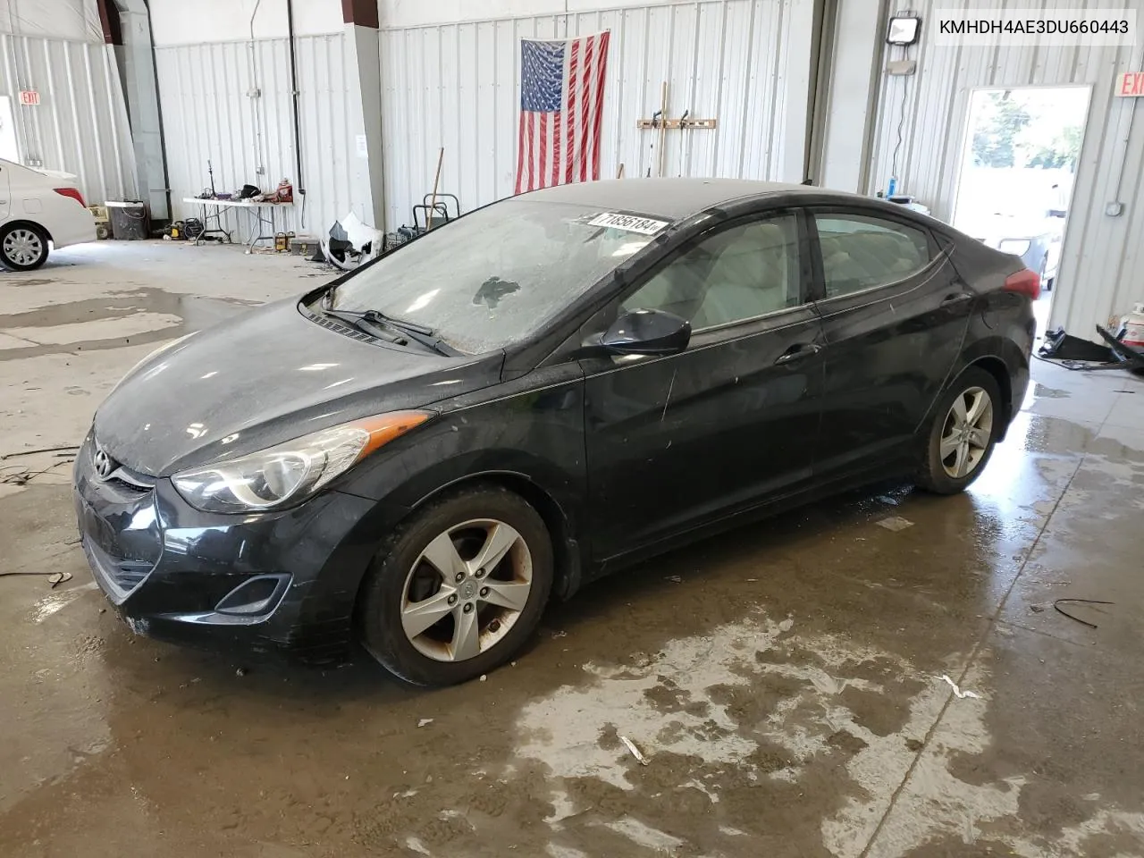 2013 Hyundai Elantra Gls VIN: KMHDH4AE3DU660443 Lot: 71856184