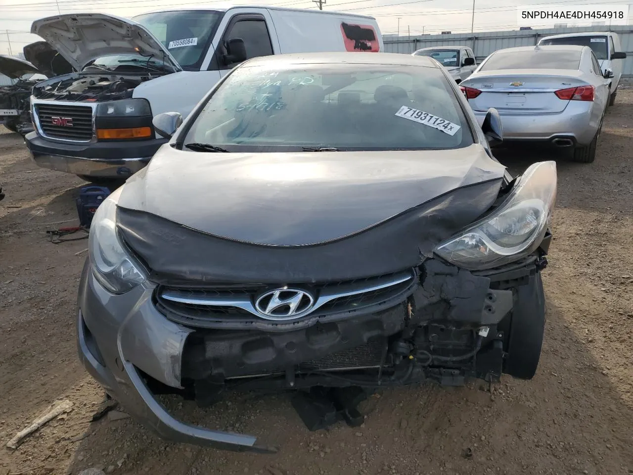 5NPDH4AE4DH454918 2013 Hyundai Elantra Gls